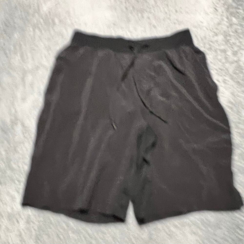 Lululemon Shorts Mens Medium T.H.E. Short *9" Black Running Lined Athletic *flaw